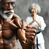 link naar blog: Flexibiliteit, balans en spierkracht voor senioren met martial arts
